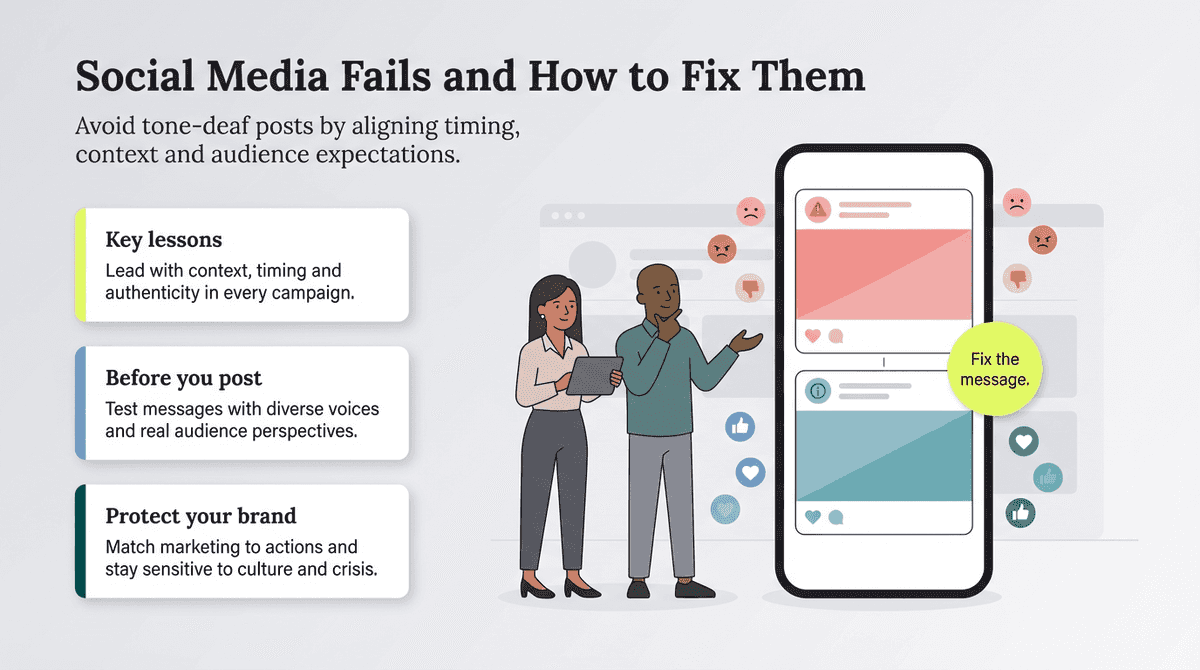 Top Social Media Fails & What Brands Can Learn