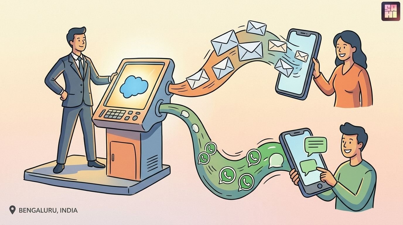 Route Mobile Launches Salesforce-Native Omnichannel App For Direct SMS And WhatsApp