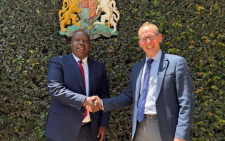 Matiang’i meets UK High Commissioner to Kenya Matt Baugh