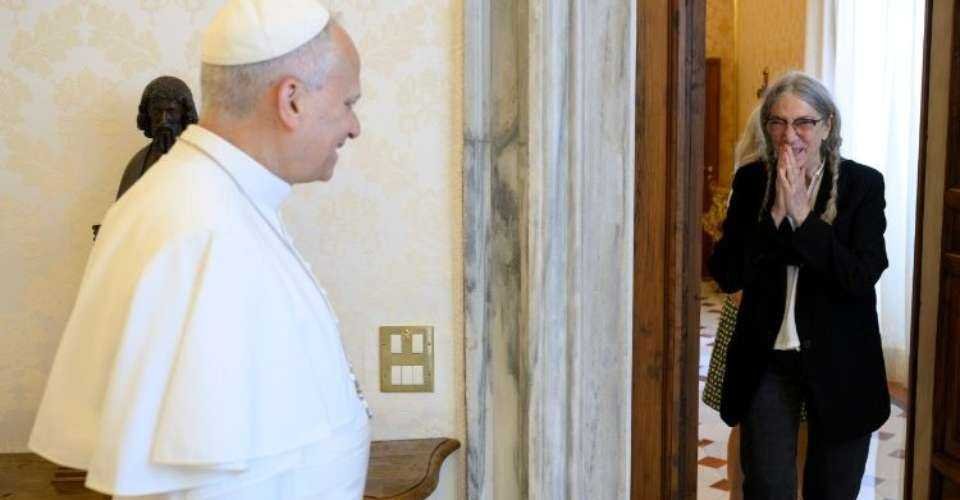 Pope Leo's meeting with Patti Smith highlights rocker's Church-adjacent artistry