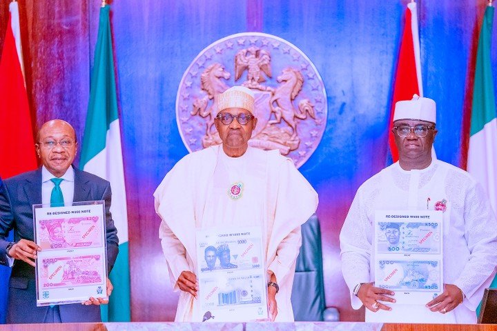 CBN Unveils New Naira Notes