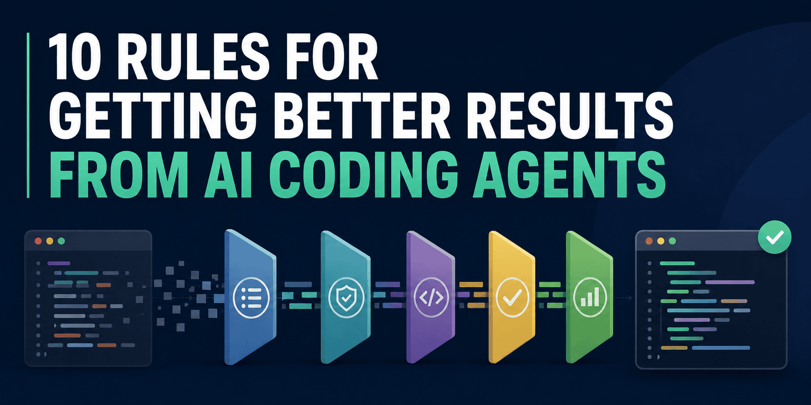 10 Rules for Getting Better Results from AI Coding Agents - KDnuggets