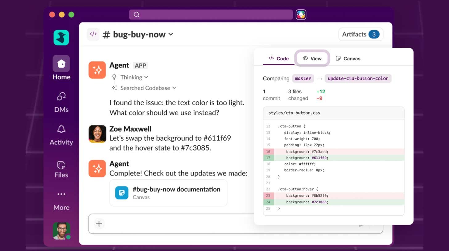 Slack turns coding into a group project