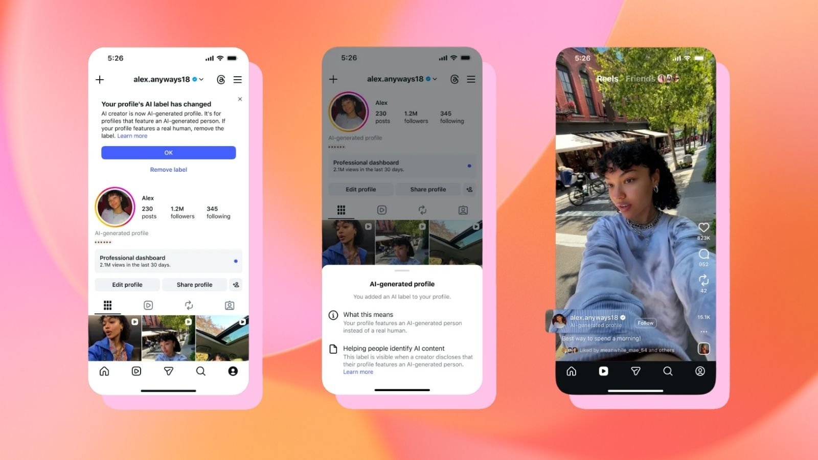 Instagram tells AI-generated profiles to label up or lose reach