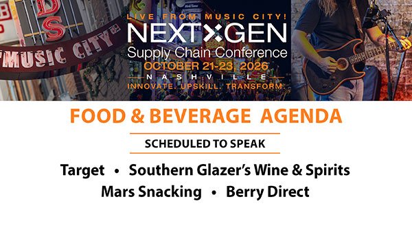 Food and beverage supply chain leaders bring AI, automation and fulfillment…