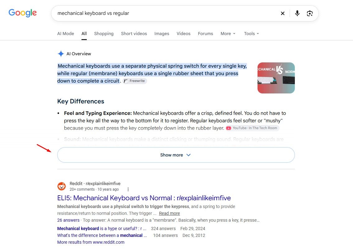 Google AI Overviews Testing Citations Cards At Bottom Again