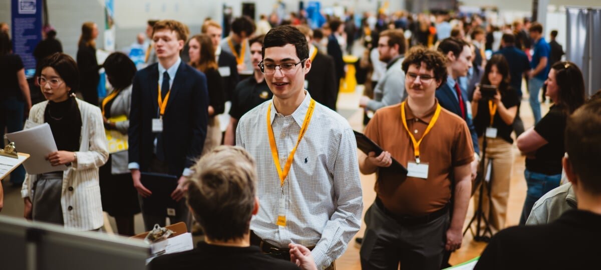 Huskies Create Connections, Careers at Michigan Tech’s Fall Career Fair