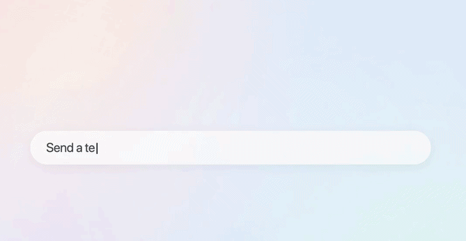 Sending a test message