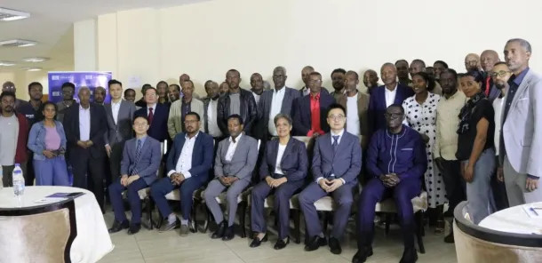 group picture at the closing event