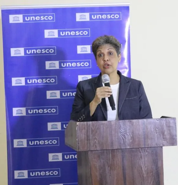 PICTURE -Dr. Rita Bissoonauth, Director of the UNESCO Liaison Office in Addis Ababa